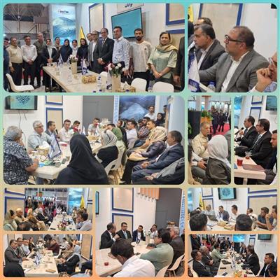 استقبال پرشور اعضا از دوره‌های آموزشی سازمان نظام مهندسی معدن فارس در حاشیه نمایشگاه اكسپو شیراز